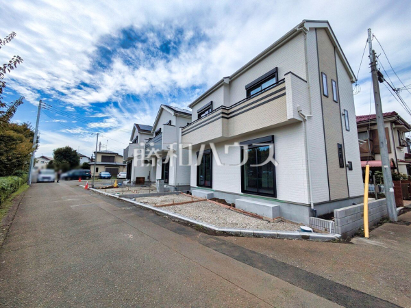 接道状況および現場風景　【小平市小川町１丁目】