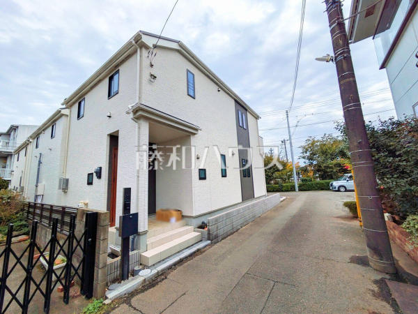 接道状況および現場風景　【小平市小川町１丁目】