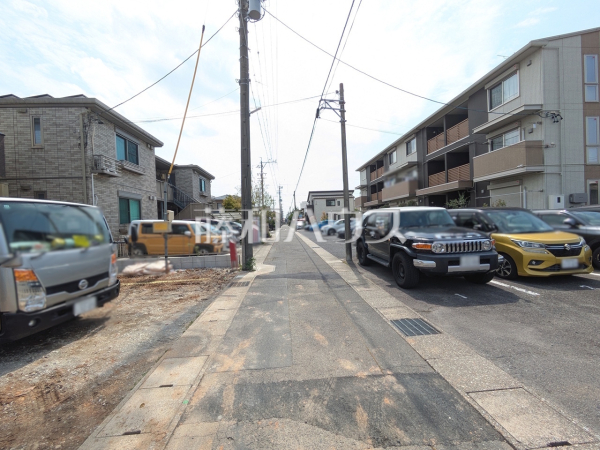 接道状況および現場風景　【春日井市八事町１丁目】