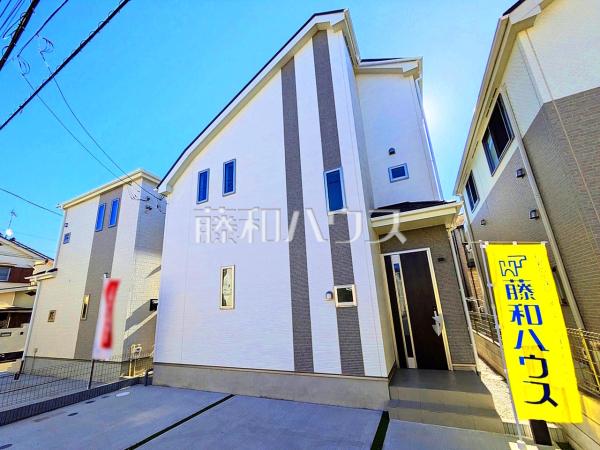 ≪外観（A号棟）≫堂々完成、いつでもご内覧いただけます！ぜひ実物をご覧いただきたく思います。喜んでご案内いたしますのでお気軽にお問合せ下さい☆【府中市浅間町４丁目】