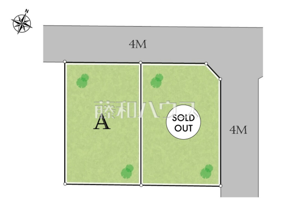 ≪全体区画図≫物件の事、諸費用の事など、小さな疑問もお気軽にご連絡・ご相談下さい。 【府中市浅間町４丁目】