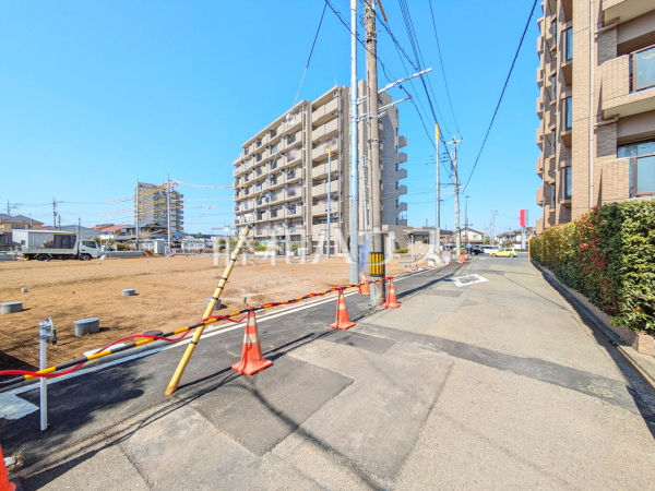 接道状況および現場風景　【小金井市前原町４丁目】