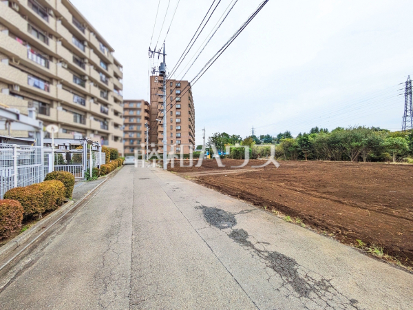 接道状況および現場風景　【小金井市前原町４丁目】