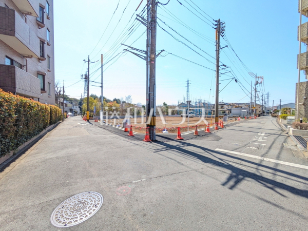 接道状況および現場風景　【小金井市前原町４丁目】