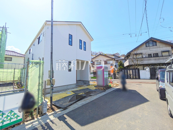 接道状況および現場風景　【日野市新町３丁目】