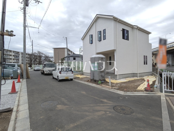 接道状況および現場風景　【日野市新町３丁目】