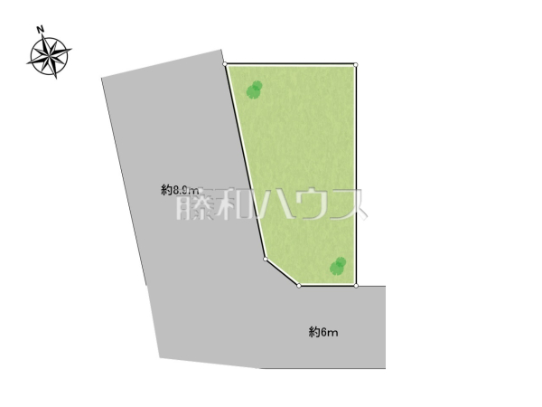 全体区画図　【春日井市白山町７丁目】