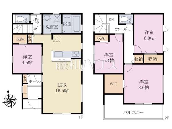 間取図　【春日井市白山町７丁目】