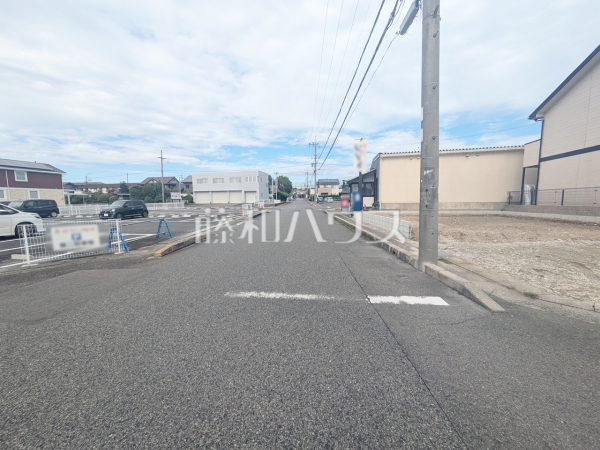 接道状況および現場風景　【春日井市白山町７丁目】