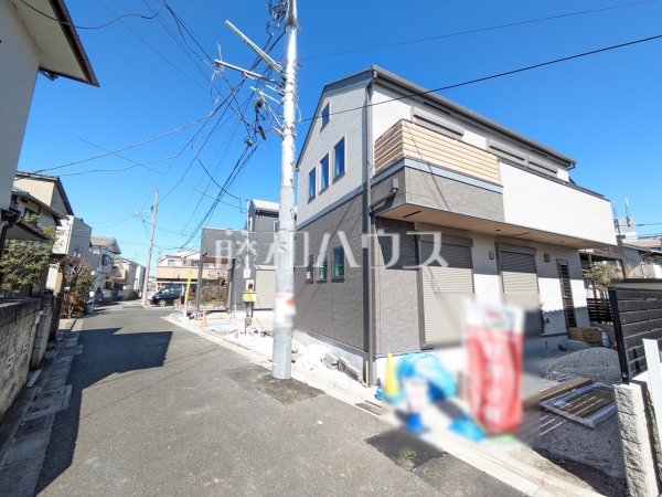 接道状況および現場風景　【練馬区南田中５丁目】