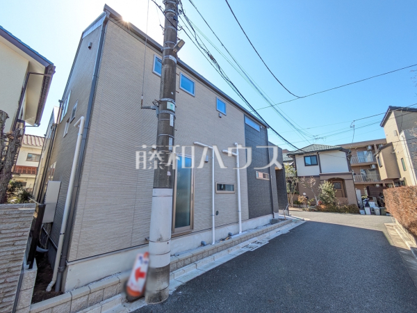 接道状況および現場風景　【練馬区南田中５丁目】