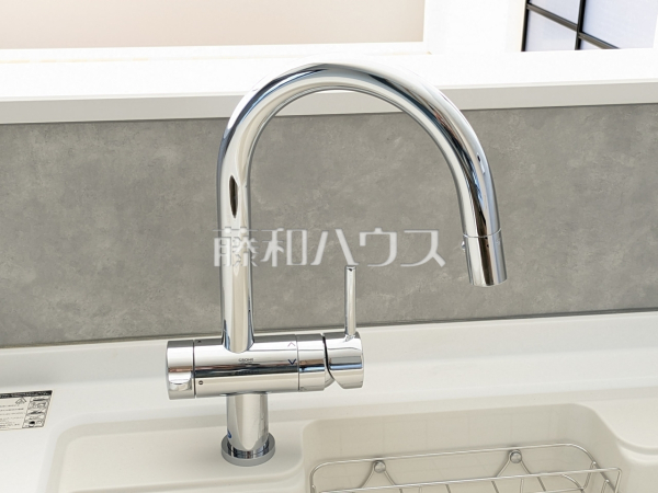 B号棟　キッチン水栓　【練馬区南田中５丁目】