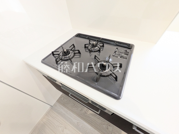 2号棟　キッチンコンロ・グリル　【春日井市不二ガ丘２丁目】