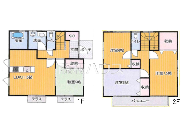 間取図　【八王子市西寺方町】