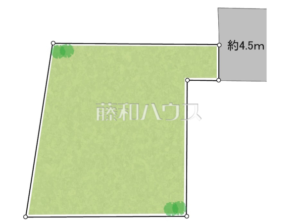 全体区画図　【八王子市西寺方町】