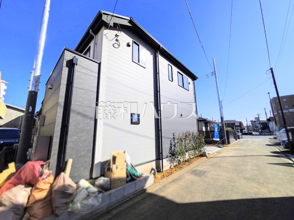 接道状況および現場風景　【三鷹市牟礼５丁目】