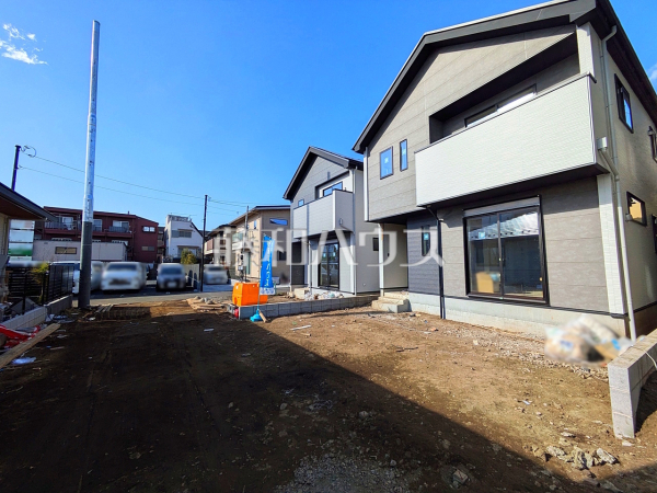 接道状況および現場風景　【三鷹市牟礼５丁目】