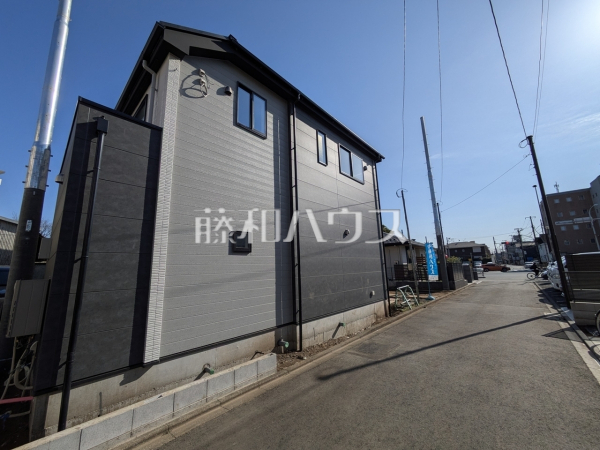 接道状況および現場風景　【三鷹市牟礼５丁目】