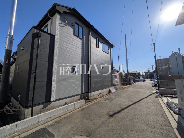 接道状況および現場風景　【三鷹市牟礼５丁目】