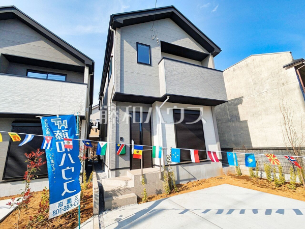 3号棟　外観　【三鷹市牟礼５丁目】いつでもご内覧いただけます！ぜひ実物をご覧いただきたく思います。喜んでご案内いたしますのでお気軽にお問合せ下さい。 