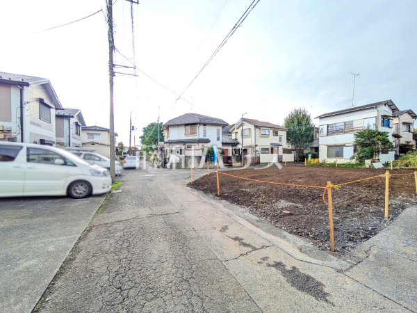 接道状況および現場風景　【小金井市東町５丁目】