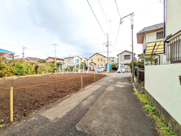 接道状況および現場風景　【小金井市東町５丁目】