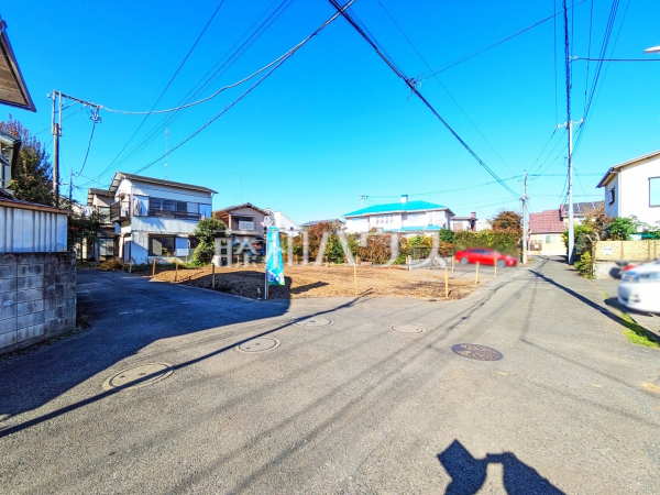 接道状況および現場風景　【小金井市東町５丁目】