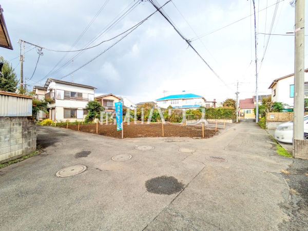 接道状況および現場風景　【小金井市東町５丁目】