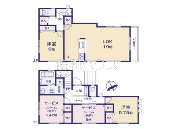 間取図　【板橋区大原町】