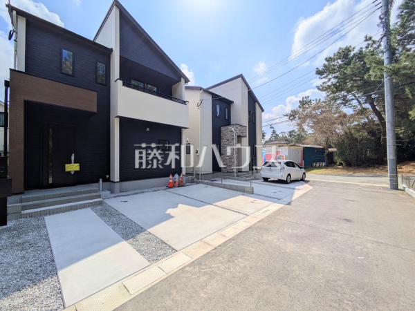 平日のご案内も可能です。お気軽にお問合せ下さいませ。　接道状況および現場風景　【福岡市東区奈多２丁目】