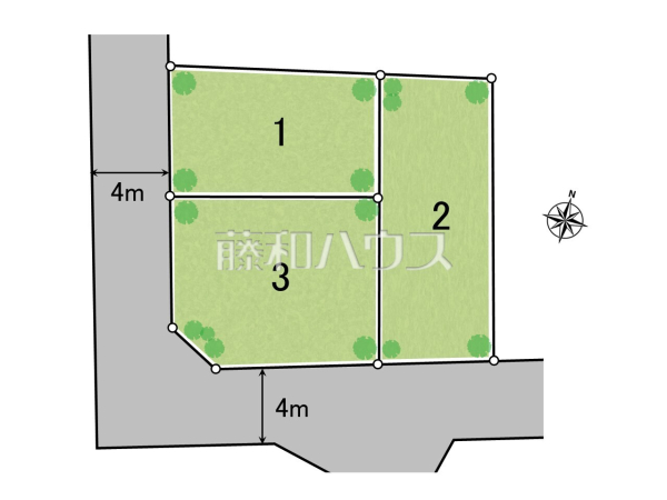全体区画図　【板橋区赤塚２丁目】