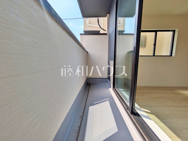2号棟　バルコニー　【福岡市西区横浜１丁目】