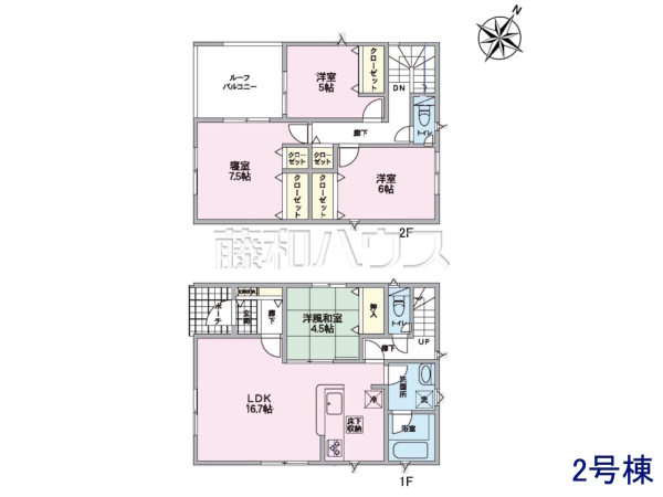 間取図　【うるま市勝連南風原】