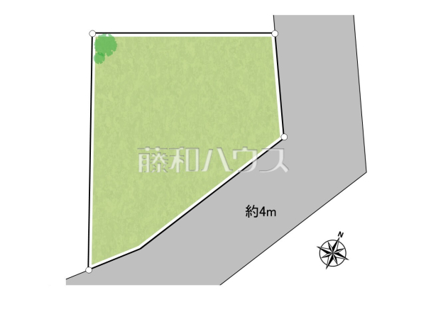 全体区画図　【朝霞市根岸台４丁目】