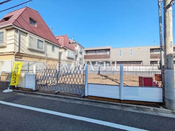 ≪現地写真≫ 綺麗な整形地のため、思い描いているイメージをカタチにしやすい土地 　【調布市飛田給２丁目】