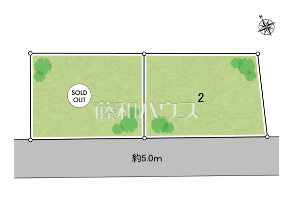 ≪全体区画図≫物件の事、諸費用の事など、小さな疑問もお気軽にご連絡・ご相談下さい。【調布市飛田給２丁目】