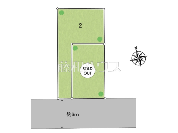 全体区画図　【国立市富士見台１丁目】