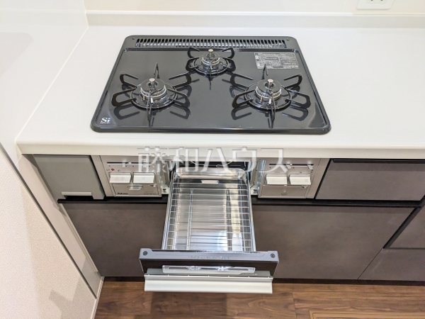 1号棟　キッチンコンロ　【国立市富士見台１丁目】