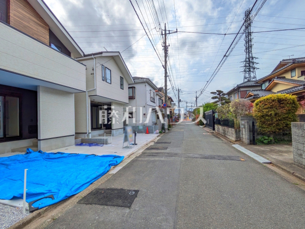 接道状況および現場風景　【国立市東３丁目】