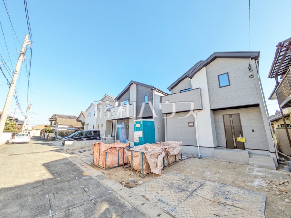 接道状況および現場風景　【福岡市西区石丸３丁目】