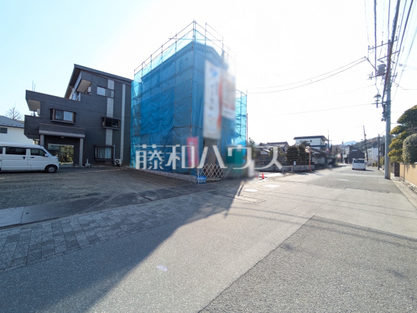 接道状況および現場風景　【八王子市東浅川町】