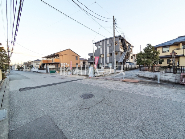 接道状況および現場風景　【八王子市東浅川町】