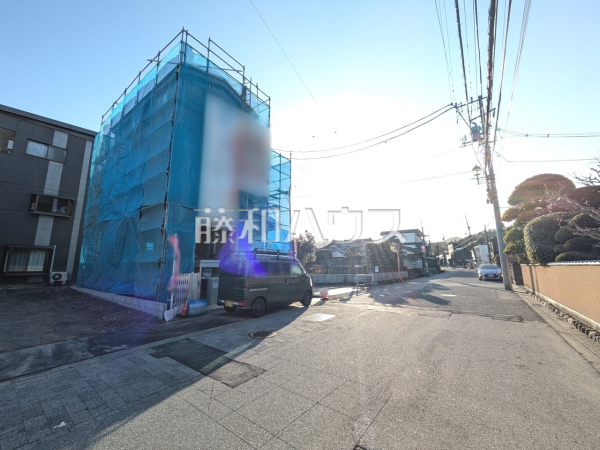 接道状況および現場風景　【八王子市東浅川町】