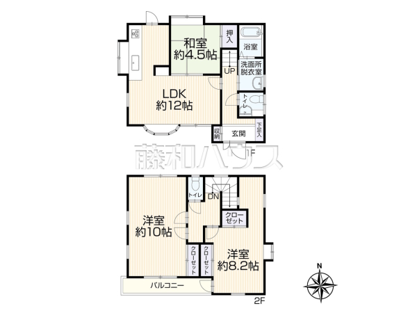 間取図　【東村山市恩多町１丁目】