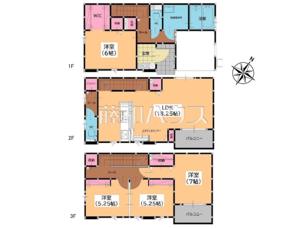 間取図　【糟屋郡粕屋町長者原東３丁目】