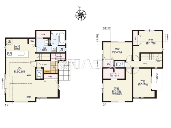 間取図　【八王子市元横山町３丁目】