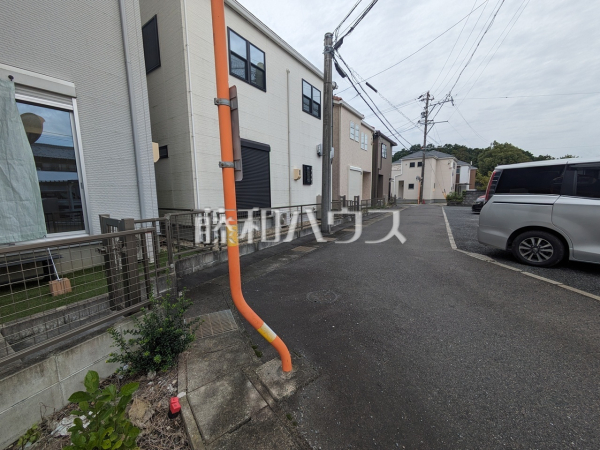 接道状況および現場風景　【小牧市大字久保一色】