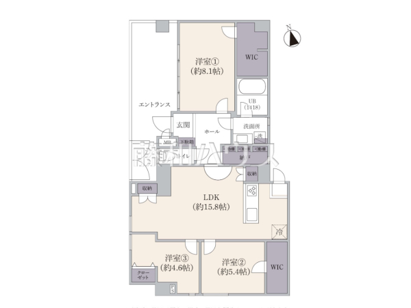 間取図　【サンビュー南町】