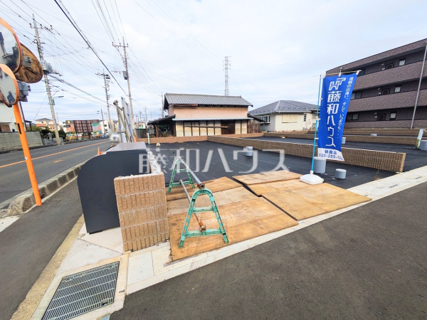 1号地　現地写真　【朝霞市宮戸１丁目】