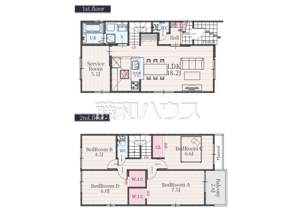 間取図　【小牧市新町１丁目】